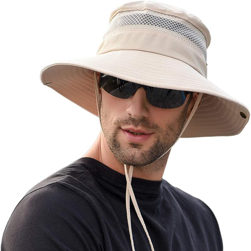 2 Pack Boonie Sun Hat for Men & Women with UV Protection UPF 50+ for Fishing,Hiking,& Gardening