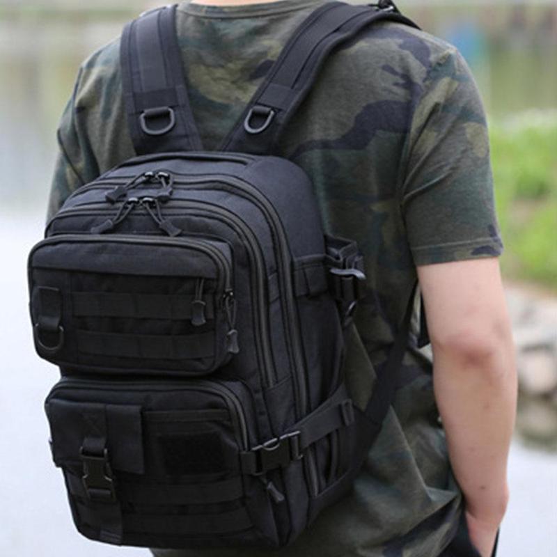 Outdoor Tactical Backpack, Multi-functional Large Capacity Backpack, Sports Backpack for Outdoor Cycling Motorcycle