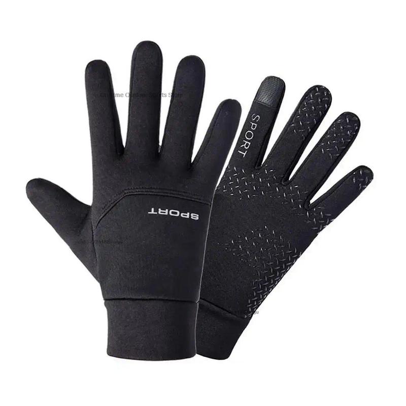 Football Gloves Waterproof Thermal Grip Outfield Cycling Player Bicycle Field Bike Sports Sports Outdoor guantes moto Unisex Touch Screen Winter Gloves heated  gloves horseriding  gloves