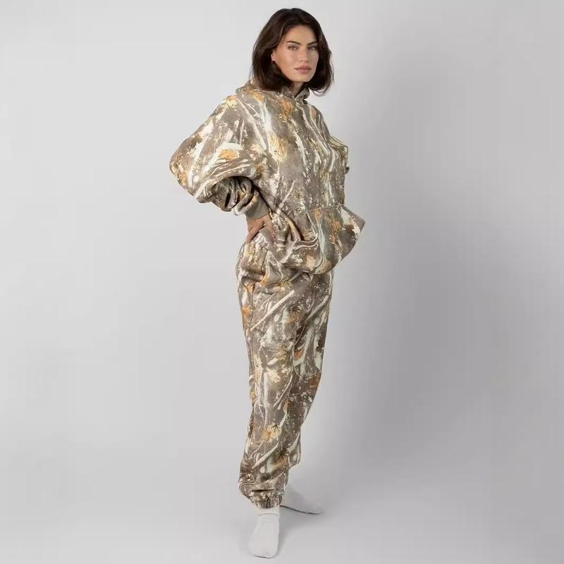 Comfrt| The Camo Sportswear suit Two pieces | For Stress & Anxiety