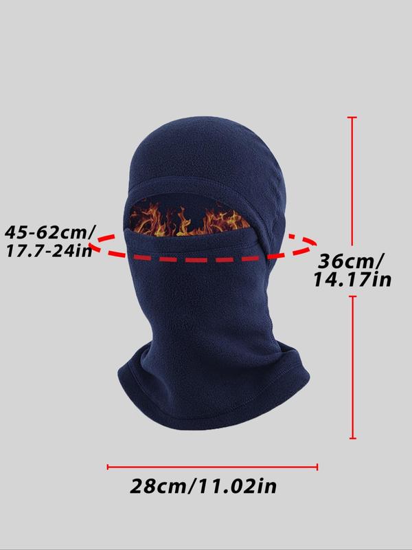 Winter Warm Balaclava, Windproof Elastic Face Mask, Outdoor Sports Face Cover for Motorcycle Riding, Sports & Outdoor Clothing Accessories