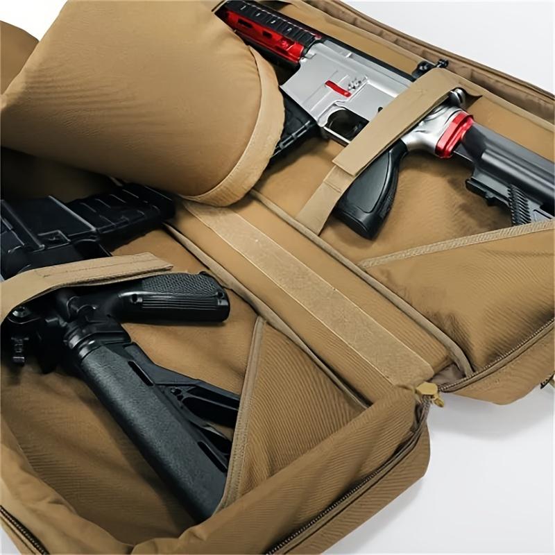 Tactical Soft Rifle Case, with Multi-Functional Storage Function, Durable, Double Carrying, Protective Equipment, Designed for Hunting Adventure,