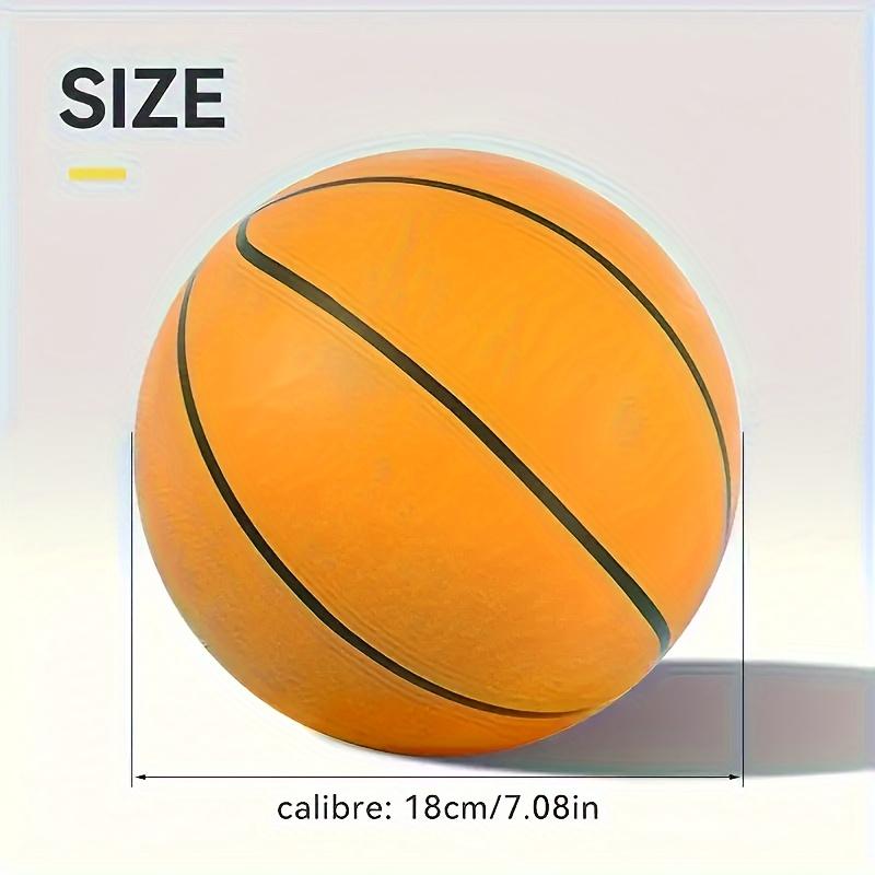 Indoor Foam Basketball - Ultra Quiet, Durable High-Density Noiseless Training Ball, Safe & Fun for All Surfaces, Perfect for Indoor Play & Practice - Suitable for Ages 14+