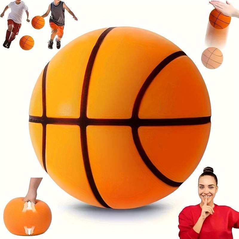 Indoor Foam Basketball - Ultra Quiet, Durable High-Density Noiseless Training Ball, Safe & Fun for All Surfaces, Perfect for Indoor Play & Practice - Suitable for Ages 14+