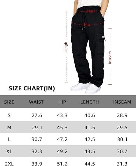 Men's Cargo Sweatpants Open Bottom Fleece Hiking Jogger Cargo Sweatpants for Men with Pockets loose jean straight leg jean men wide leg soft denim streetwear jean Men's Drawstring beer sweatpant leg jean