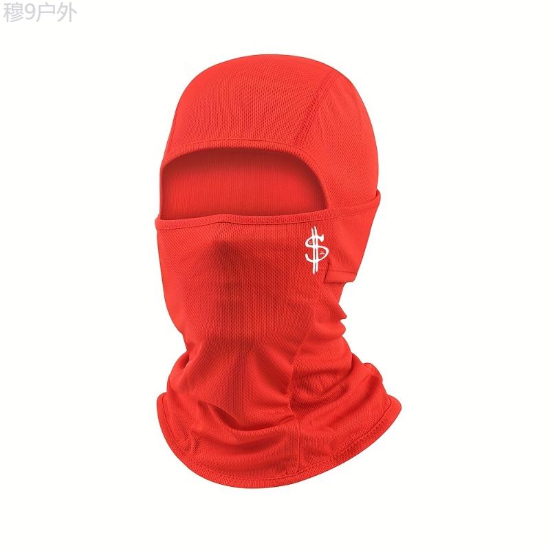 UV Protection Dollar Sign Full Face Balaclava Mask, Ski Masks