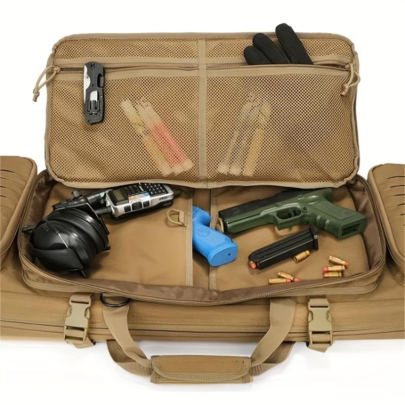 Tactical Soft Rifle Case, with Multi-Functional Storage Function, Durable, Double Carrying, Protective Equipment, Designed for Hunting Adventure,