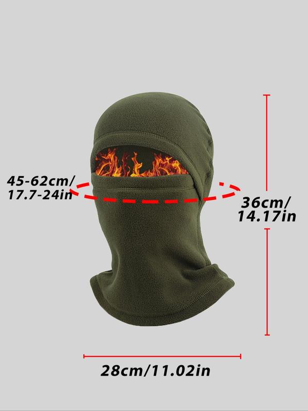 Winter Warm Balaclava, Windproof Elastic Face Mask, Outdoor Sports Face Cover for Motorcycle Riding, Sports & Outdoor Clothing Accessories