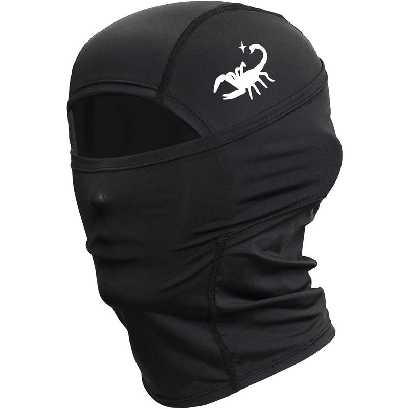 True Elite Adult Ski Mask Hyperwarm Hood Balaclava Balaclava Full Face, Lightweight, Windproof & Moisture Wicking Performance Black