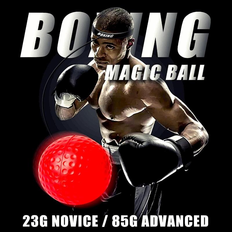 Boxing Reflex Ball for Adults, Sports Reaction Balls,Speed Flex,Boxing Machine,Boxing Training Ball,Improve Hand Eye Coordination, Punching Speed