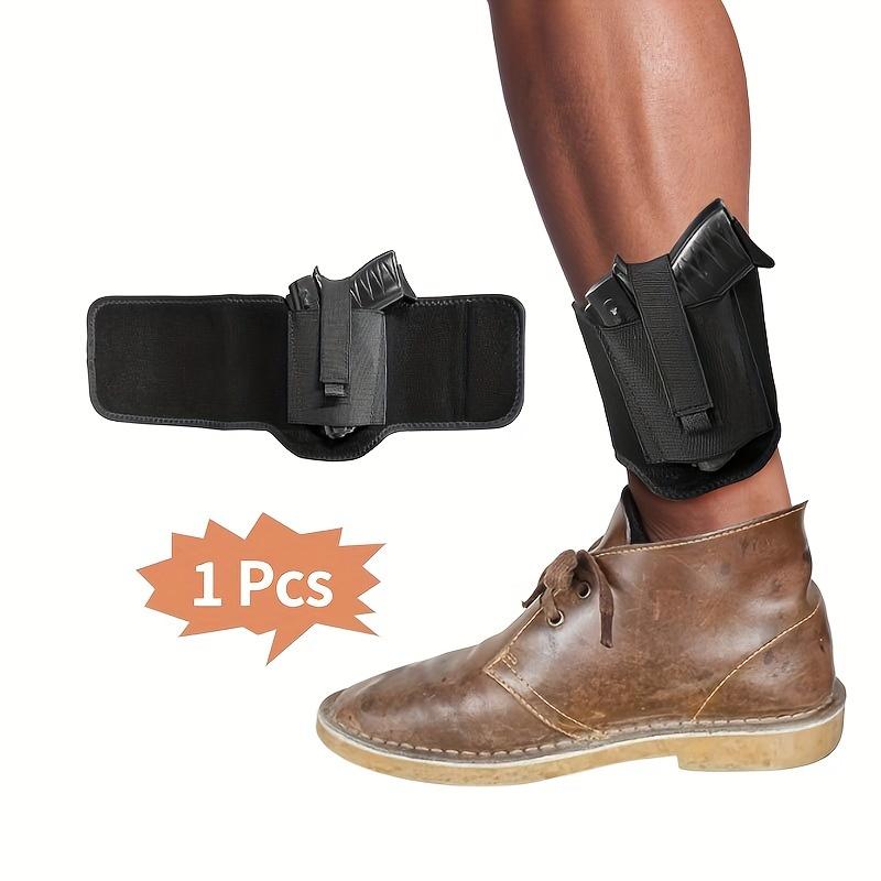 Neoprene Ankle Holster - Concealed Carry, Quick-Draw, Covert, Universal Fit for Men and Women, Rubber Fabric, Left and Right Hand Compatible Non-Slip Sports