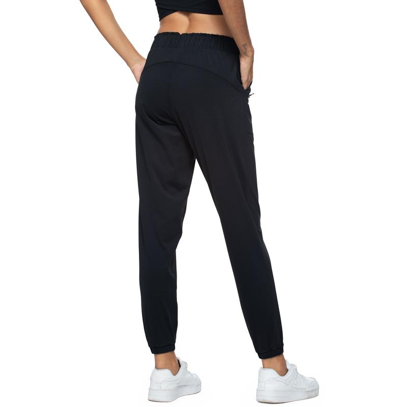 Haowind Joggers for Women with Pockets Elastic Waist Workout Sport Gym Pants Comfy Lounge Yoga Running Pants