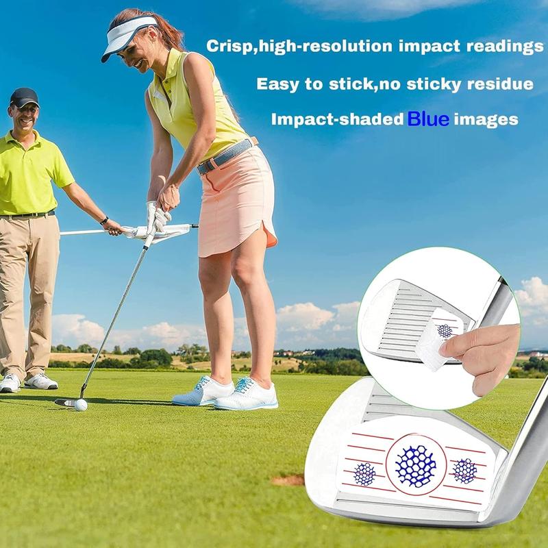 Golf Driver Impact Tape Labels 180 count Golf Impact Stickers Golf Clubs Labels for Swing  Irons and Woods Iron Ball Hitting Recorder Standard Irons Woods Sticker,  for Swing Practice