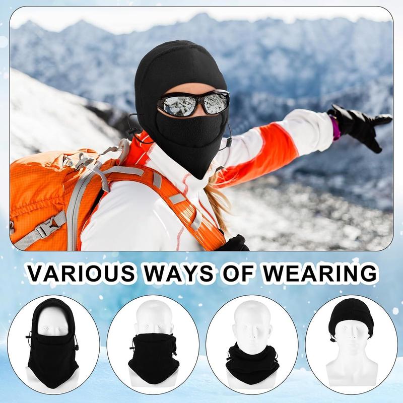 Balaclava Ski Mask Winter Warm Fleece Hat for Cold Weather Windproof Neck Warmer