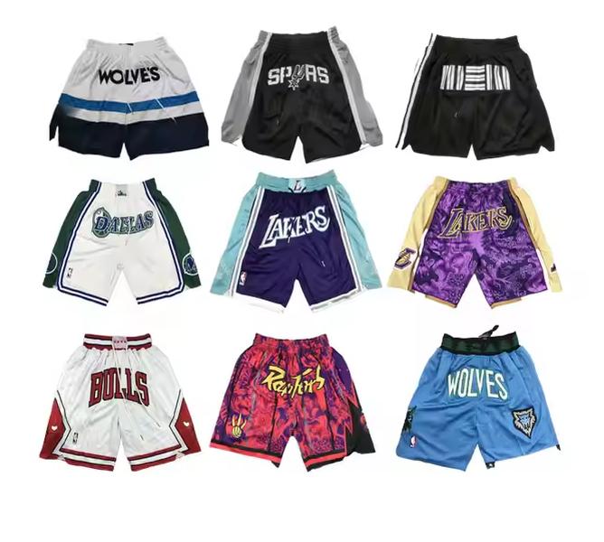 Basketball Shorts for Men - Team Just Donn 2024, Drawstring Running Shorts - Sport Uniforms - Basketball Short