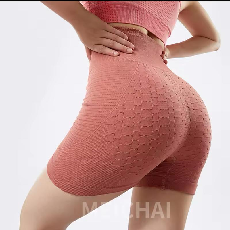 Women Sport Shorts High Waist Push Up Booty Workout Short Sexy Tummy Control Yoga Tights Seamless Fitness Hip Lifting Sportswear