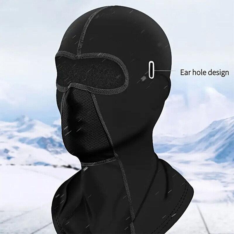 Balaclava Full Face Mask Fleece Windproof Neck Warm Winter Thermal Hood Ski Mask