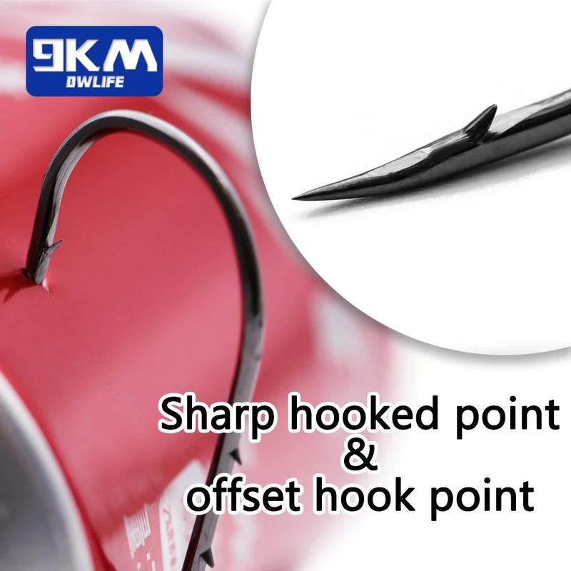 Baitholder Fishing Hooks, 50pcs set Sea Barbed Fishing Lures Shank Beak Live Bait Holder, Carp Fishing Jig Worm Hooks Accessories Tackle