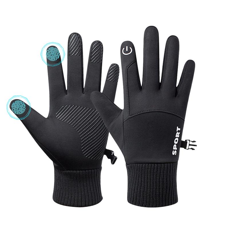 Winter Gloves Touch Screen Water Resistant Windproof Thermal for Running Cycling Driving Hiking for Men Women