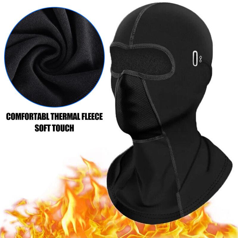 Balaclava Full Face Mask Fleece Windproof Neck Warm Winter Thermal Hood Ski Mask