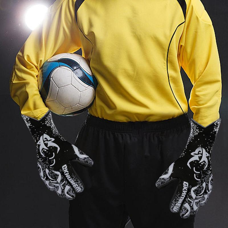 Professional Soccer Goalkeeper Gloves, 1 Pair Breathable Comfortable Football Gloves, High Performance Goalkeeper Glove Equipment