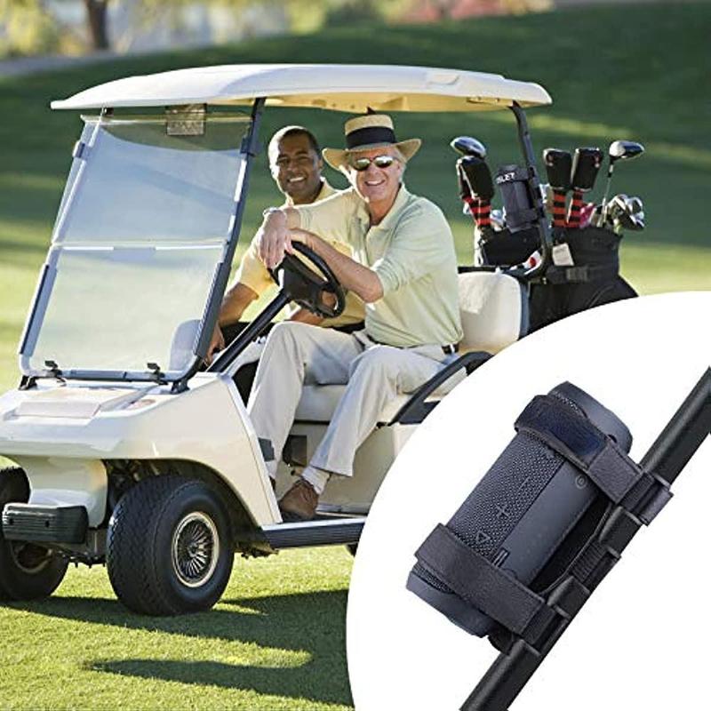 Portable Speaker Mount, Multifunctional Bike Speaker Holder, Bike Accessories for Golf Cart, Bike, Moto Atv & More