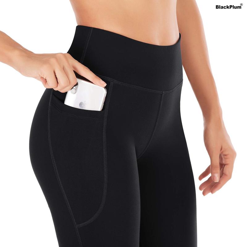 Solid Color Running Yoga Flare Leggings, High Waist Workout Sports Wide Leg Bootcut Pants, Plain Tummy Control Butt Lifting Sports Leggings