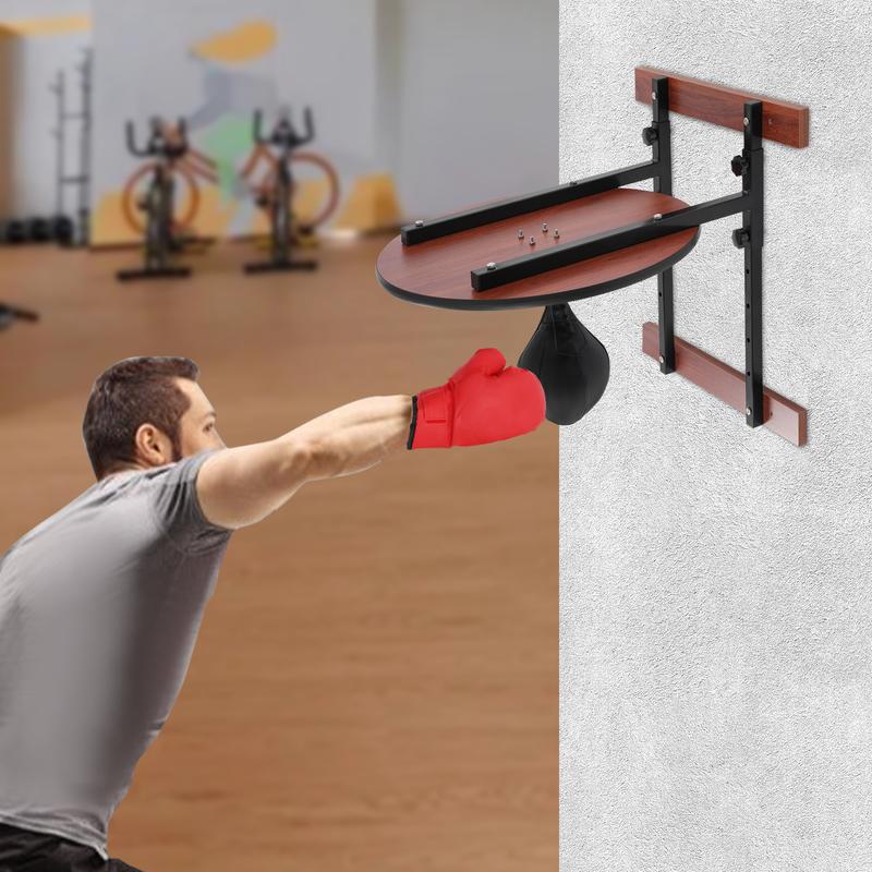 Adjustable Height Boxing Speed Ball Stand, Hanging Muay Thai Punching Ball, Boxing Training Equipment