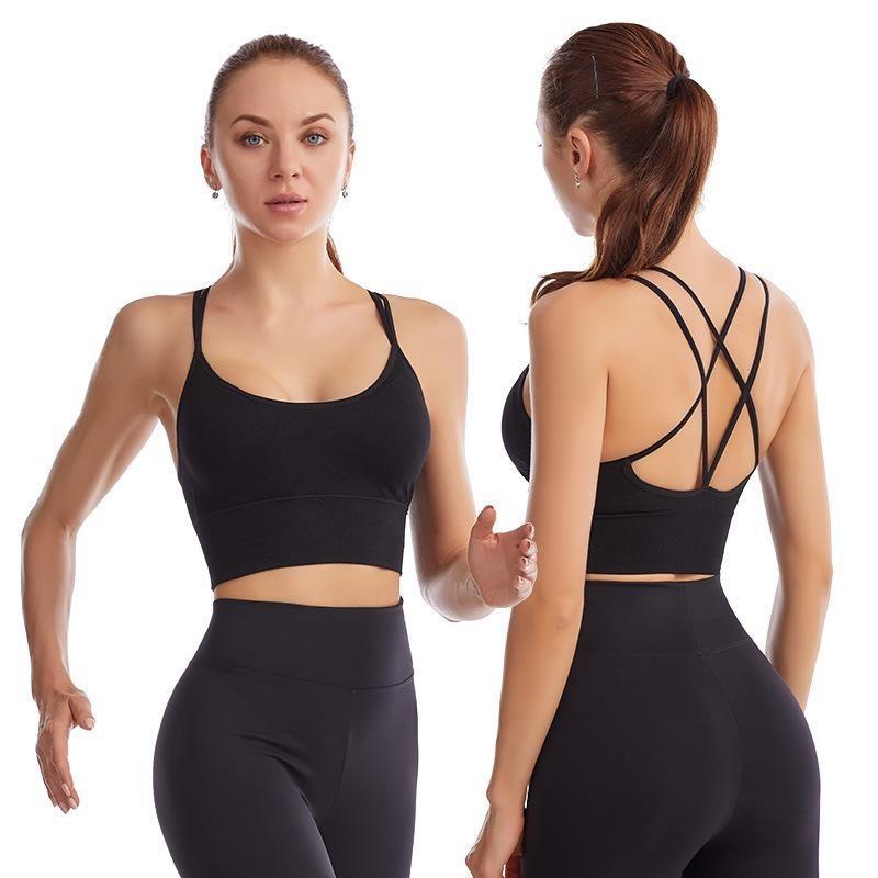 Sports Bra for Women Sexy Crisscross for Yoga Running Athletic Gym Workout Fitness Tank Tops tennis crossfit tennis crossfit