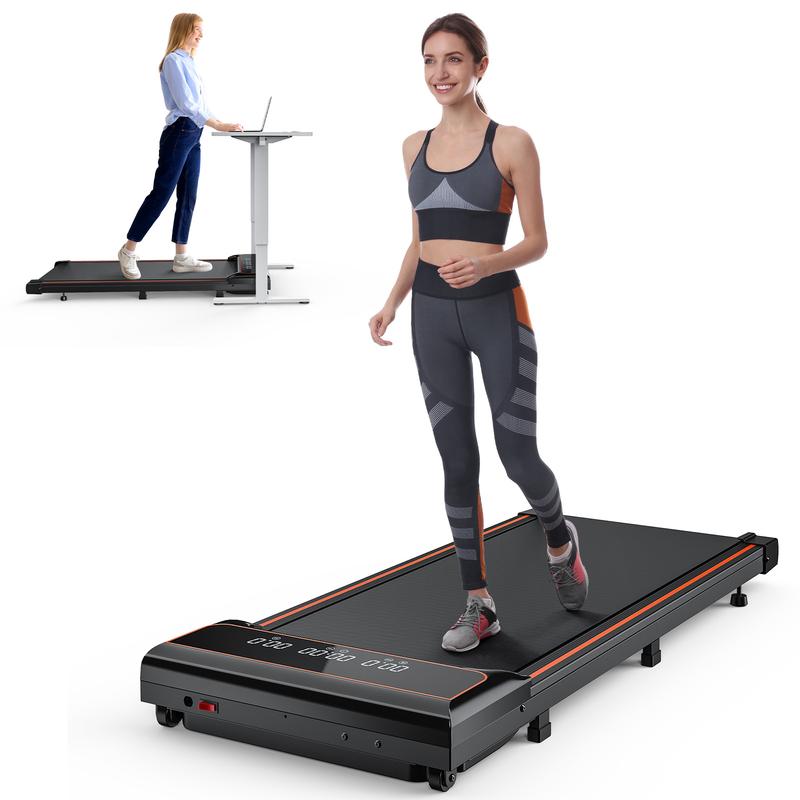 Bliss Furni Compact Armless Treadmill for Home & Office–Ultra-Slim, Quiet Walking Pad with Remote Control, Adjustable Speed, LED Display, Easy Storage, Portable & Space-Saving Design