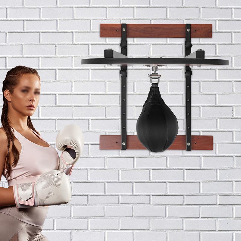 Adjustable Height Boxing Speed Ball Stand, Hanging Muay Thai Punching Ball, Boxing Training Equipment