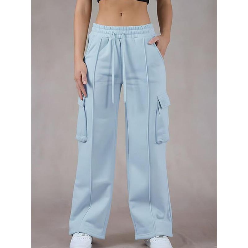 Youngla New Women's Sports Pants Gym Bodybuilding Running Training Pants Cotton Terry Overalls Trousers