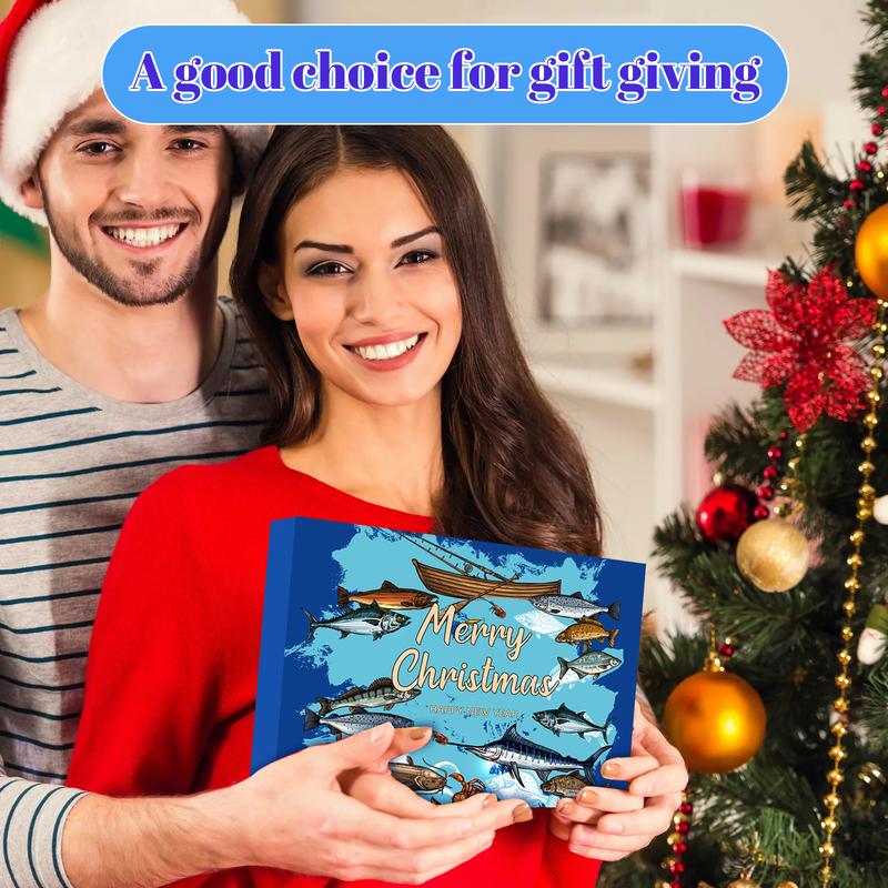 2024 Christmas Gifts for fishing lovers:Countdown to Christmas with 24 Packs of Premium Topwater Lures-The Perfect Christmas Gift for Anglers,Fishermen,and Fishing Enthusiasts of All Ages!Christmas Deals,Cyber Monday White Elephant Gift