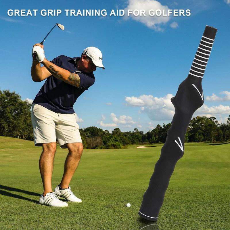 1-3pcs Golf Grip Trainer Standard Teaching Aid Warm Up Training Tempo Practice