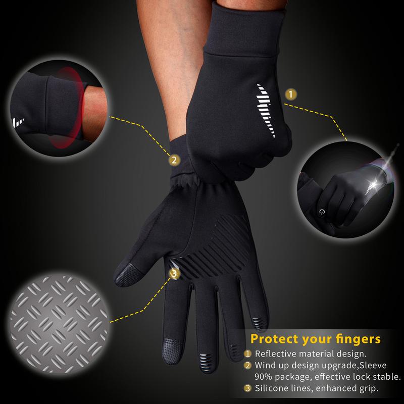 SIMARI Winter Gloves Women Men Ski Gloves Liners Thermal Warm Touch Screen, Perfect for Cycling, Running, Driving, Hiking, Walking, Texting, Freezer Work, Gardening, and Daily Activities 102 winter gloves full finger