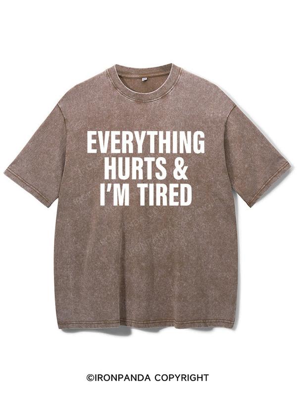 everything hurts and I'm tired Gym Shirt, Gym T-Shirt, Fitness T-Shirt, Gift For Gymer