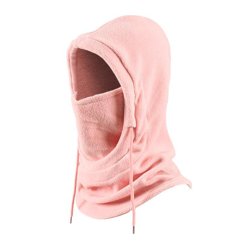 Windproof Balaclava Ski Mask, Breathable Face Mask with Drawstring, Neck Gaiter for Cycling, Hiking, and Winter Sports