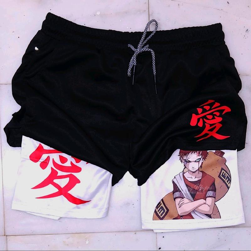 Gaara 'Anime Gym Shorts