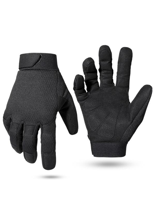 Outdoor Sports Gloves, Full Finger Gloves, Anti-slip Lightweight Protective Equipment for Men & Women, Bicycle Hiking Camping Climbing Cycling Work Gear