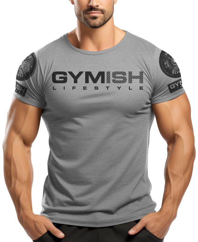 098. Gym Therapy Back Design Funny Workout Gym T-Shirt for Men