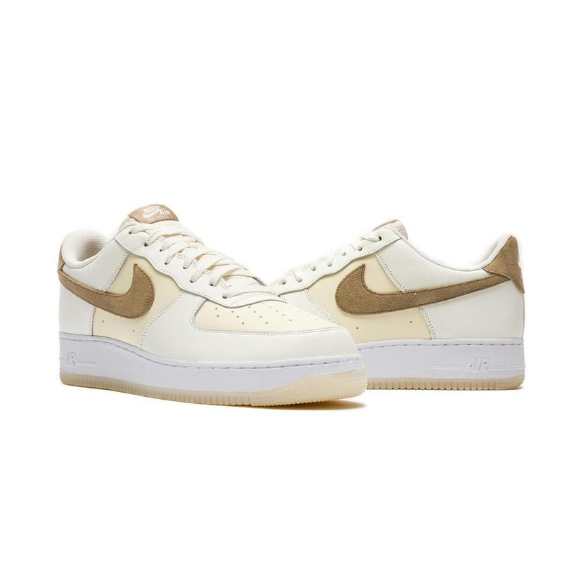 Nike Air Force 1 Low '07 LV8 Coconut Milk Khaki FN5832-101 Men's Fashion Sneaker New