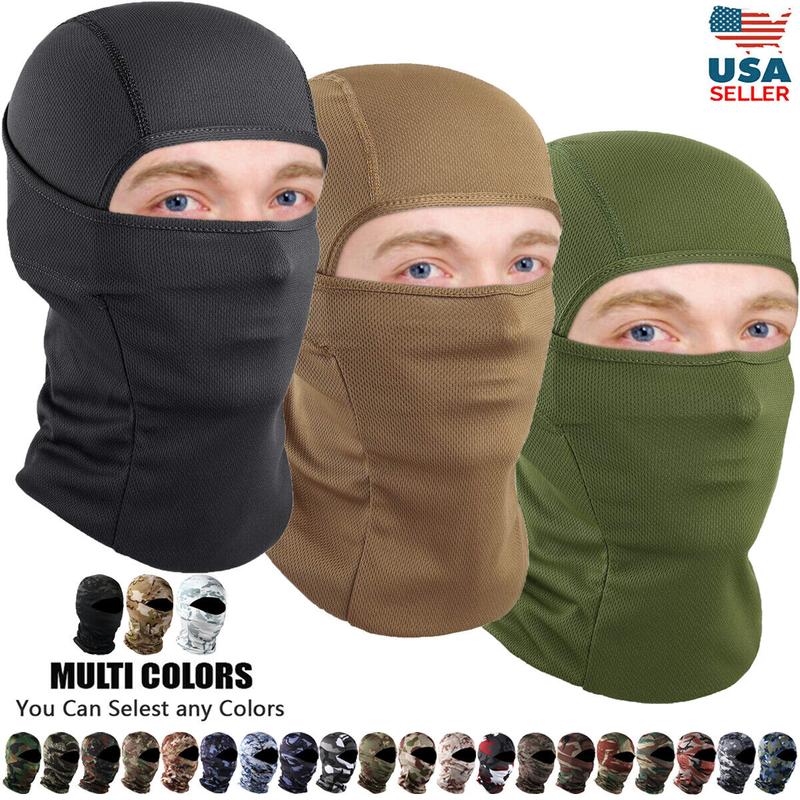 Balaclava Face Mask Motorcycle Windproof Camouflage Fishing Face Cover Ski Mask