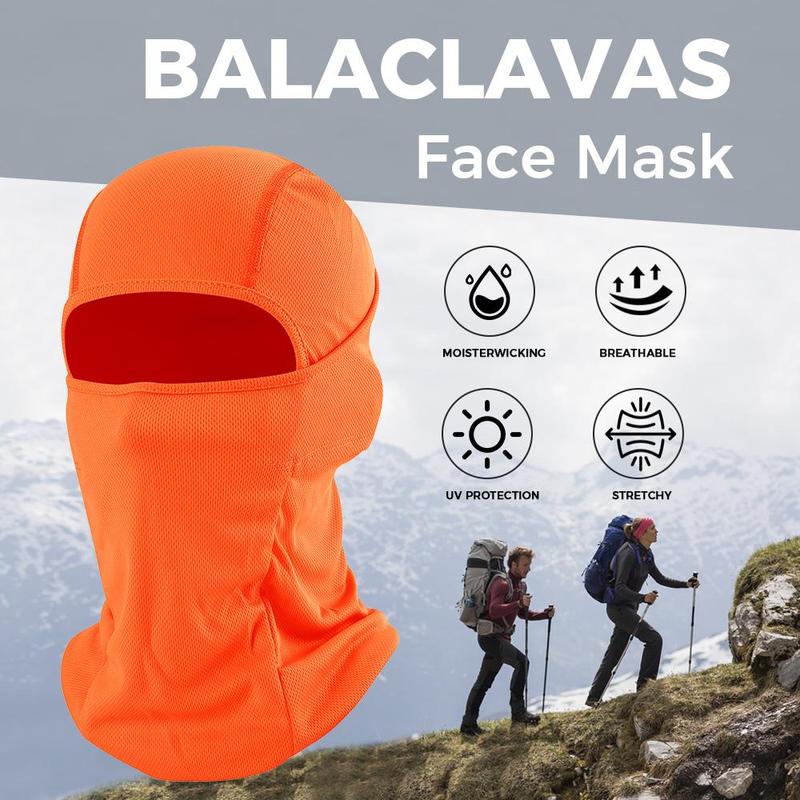 Balaclava Hat, 2 Counts Breathable Full Face Mask, UV Protection Headwear for Outdoor Sports Travel Riding Fishing Motorcycle Cycling