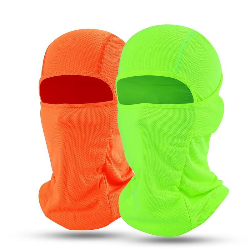 Balaclava Hat, 2 Counts Breathable Full Face Mask, UV Protection Headwear for Outdoor Sports Travel Riding Fishing Motorcycle Cycling