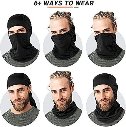 Balaclava Face Mask Motorcycle Windproof Camouflage Fishing Face Cover Ski Mask