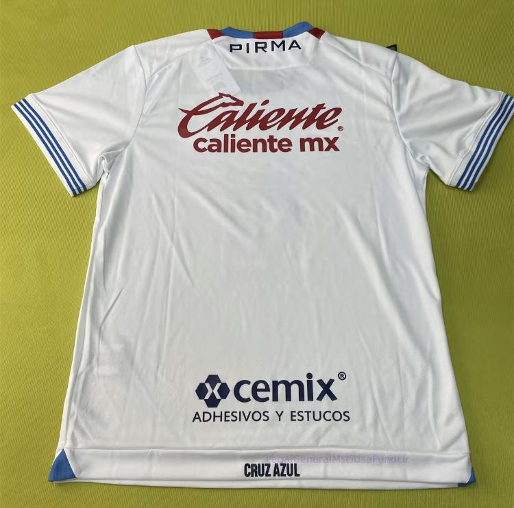 24-25 New Mexico League Blue CrossHome Short Sleeve Jersey Cruz AzulFans Version Soccer Jersey