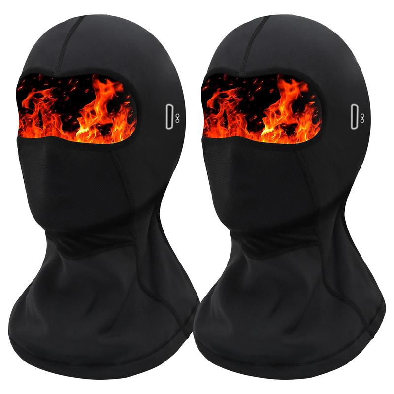 2 Pack Balaclava Winter Ski Mask for Men Women Windproof Warm Face Mask for Skiing, Snowboarding, Motorcycle Riding