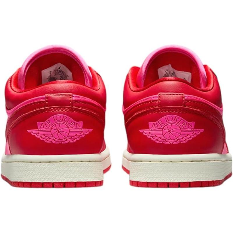 Women's Air Jordan 1 Low SE Pink Blast Chile Red-Sail (FB9893 600)