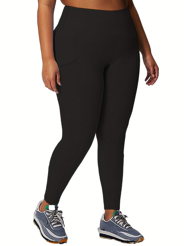 5 Pack Plus Size High Waist Capris Leggings with Pockets for Women - Breathable and Comfy Skinny Pants for Daily Workout and Yoga Wear