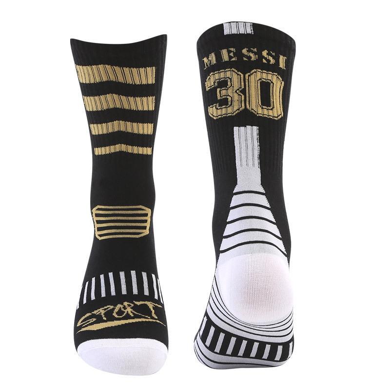 Lightweight Football Socks - Quick-Drying, Durable Crew Socks - Designed for Ultimate Comfort and Performance in Basketball Soccer Sports